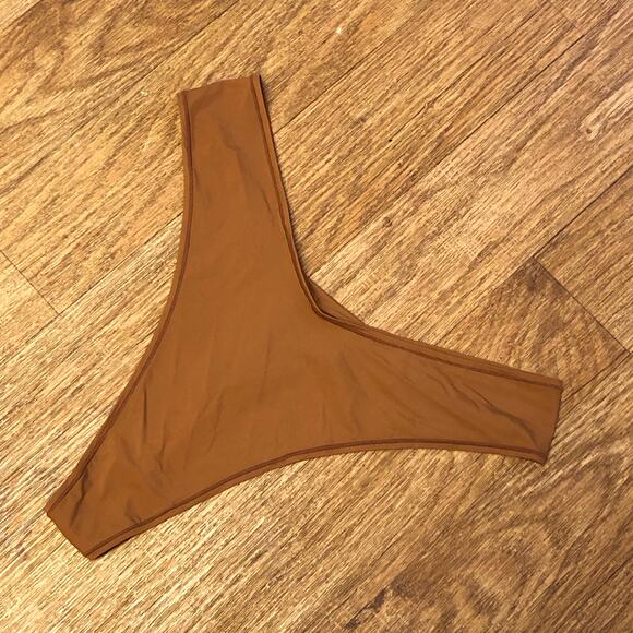 Skims Copper Dipped Front Thong Panties Size 3X - Picture 1 of 8